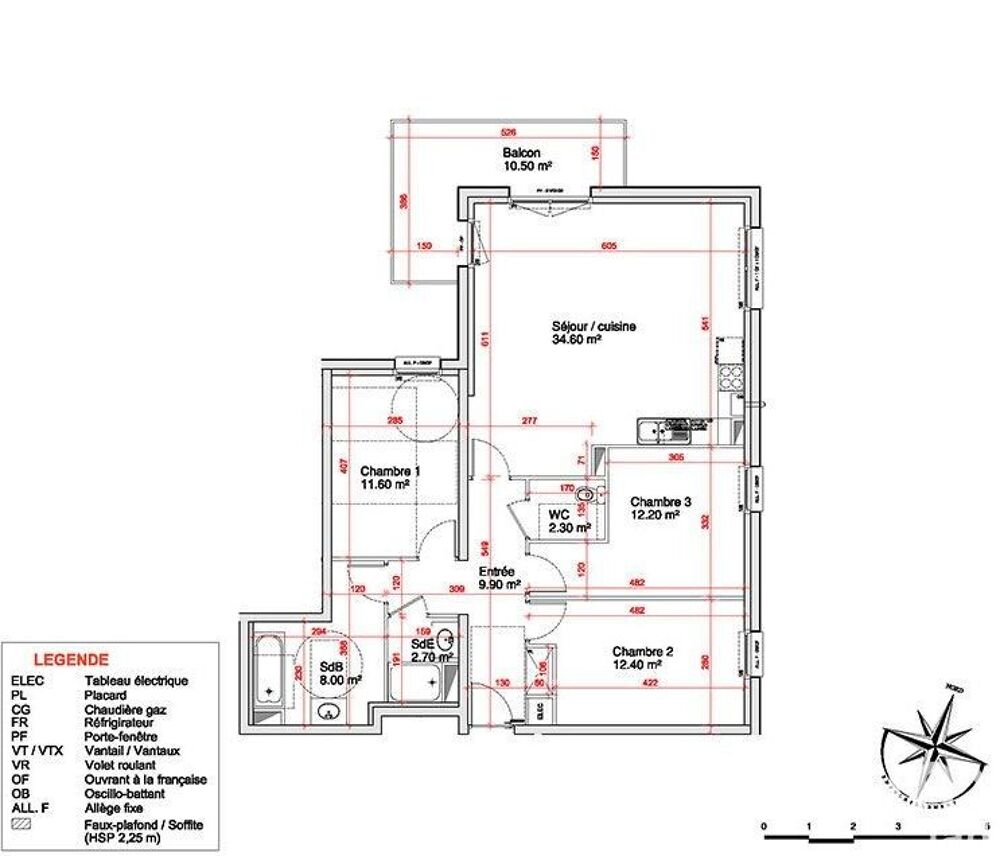 Vente Appartement 4 pièces