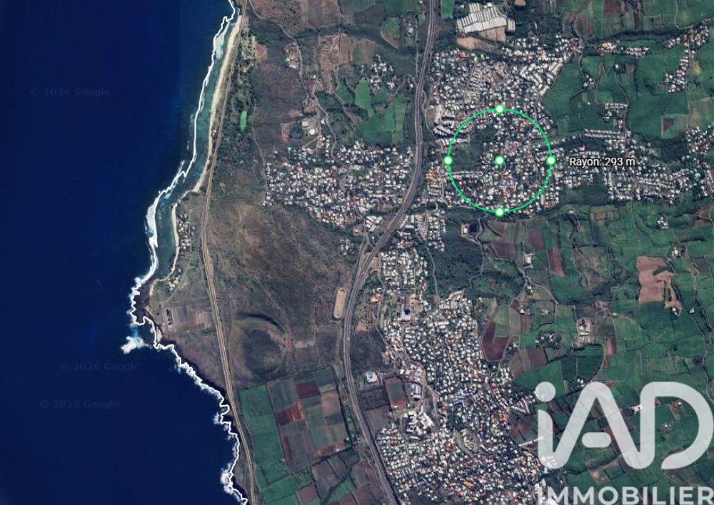 Vente Terrain Vente Terrain 660 m&sup2; Saint-leu