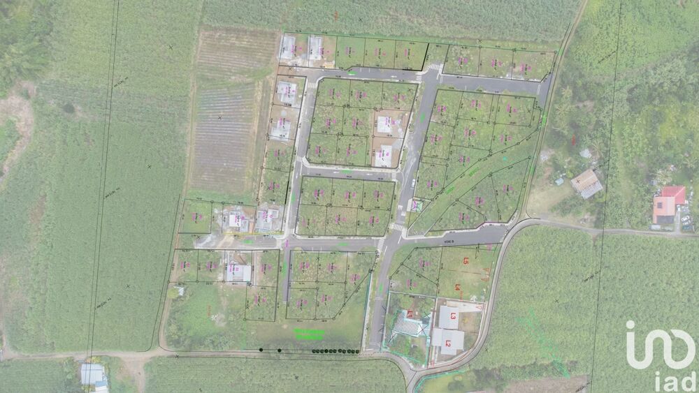 Vente Terrain Vente Terrain 395 m&sup2; Saint-benoît