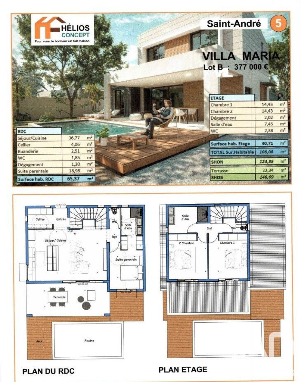 Vente Maison/villa 4 pièces