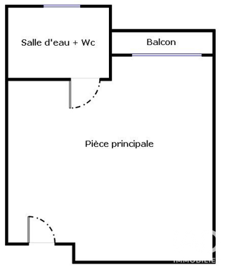  Appartement à vendre 1 pièce 12 m²