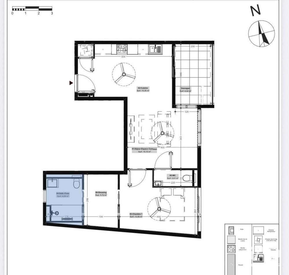 Vente Appartement 2 pièces