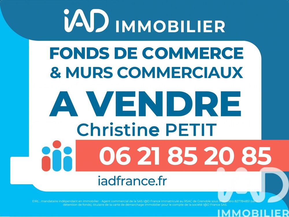   Vente Boutique/Local commercial 100 m&sup2; 
