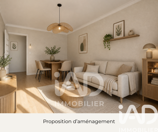  Appartement à vendre 3 pièces 60 m²