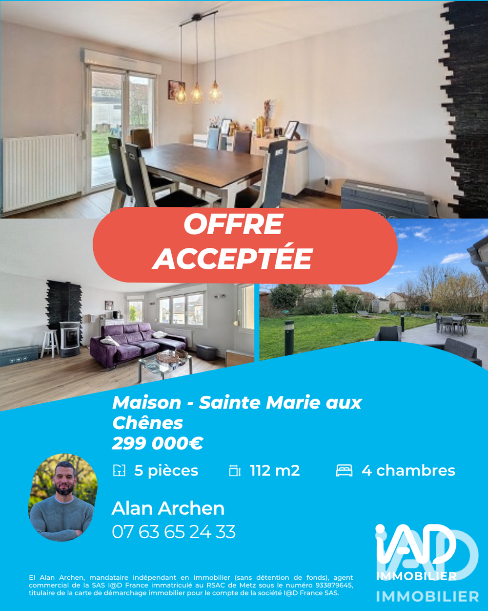 Vente Maison/villa 5 pièces