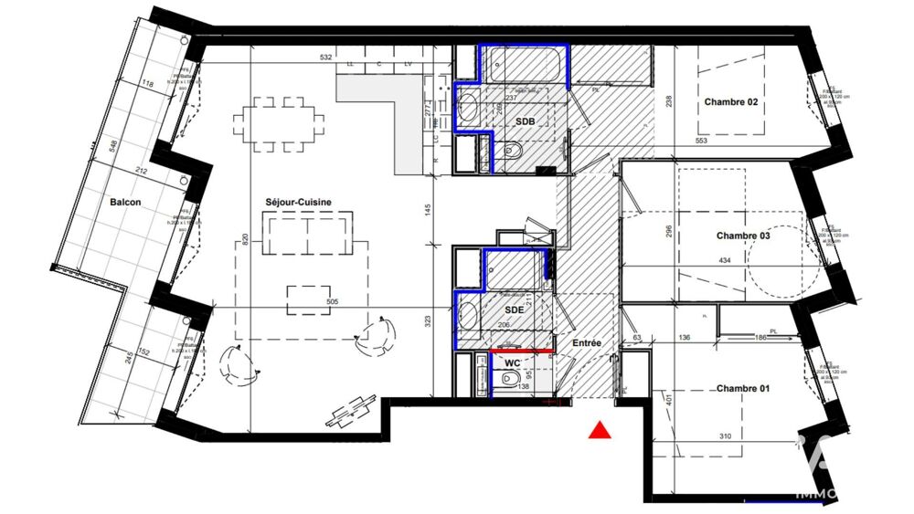Vente Appartement 4 pièces