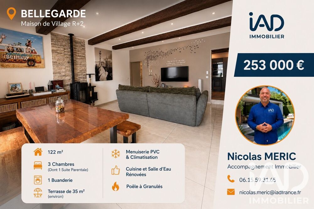 Vente Maison de village 5 pièces