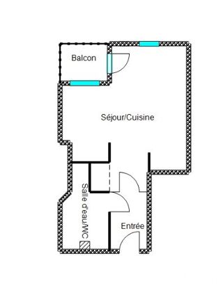 Appartement à vendre 1 pièce 33 m²