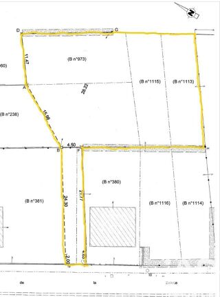  Terrain � vendre 1085 m�