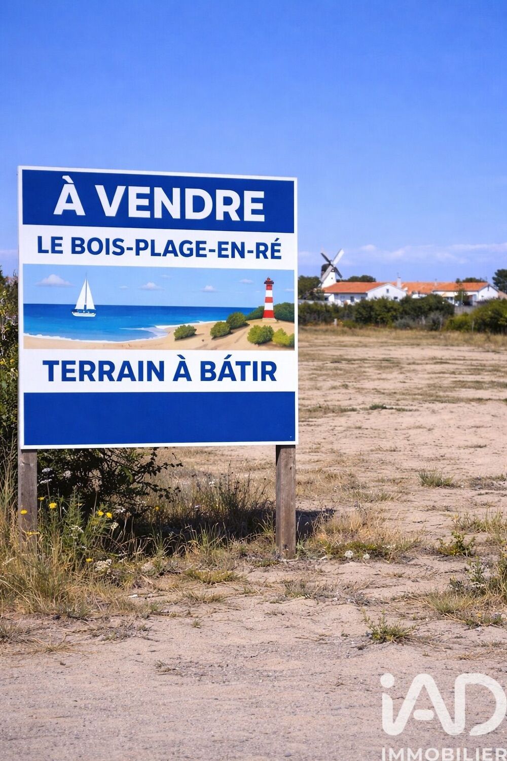 Vente Terrain Vente Terrain 308 m&sup2; Le bois-plage-en-ré
