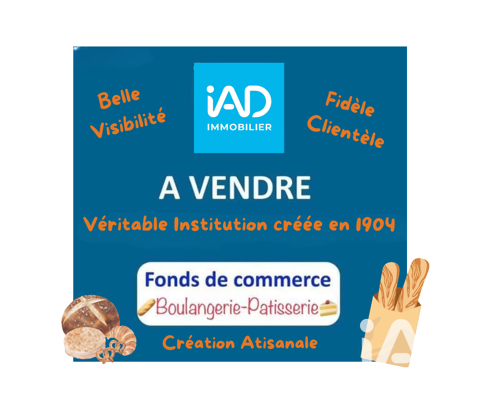 Vente Boulangerie, P&acirc;tisserie 100 m&sup2; 195600 10110 Bar-sur-seine