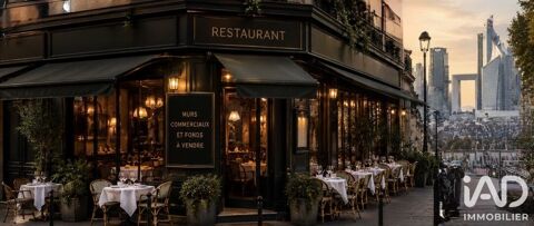 Vente Restaurant 203 m&sup2; 424000 92400 Courbevoie