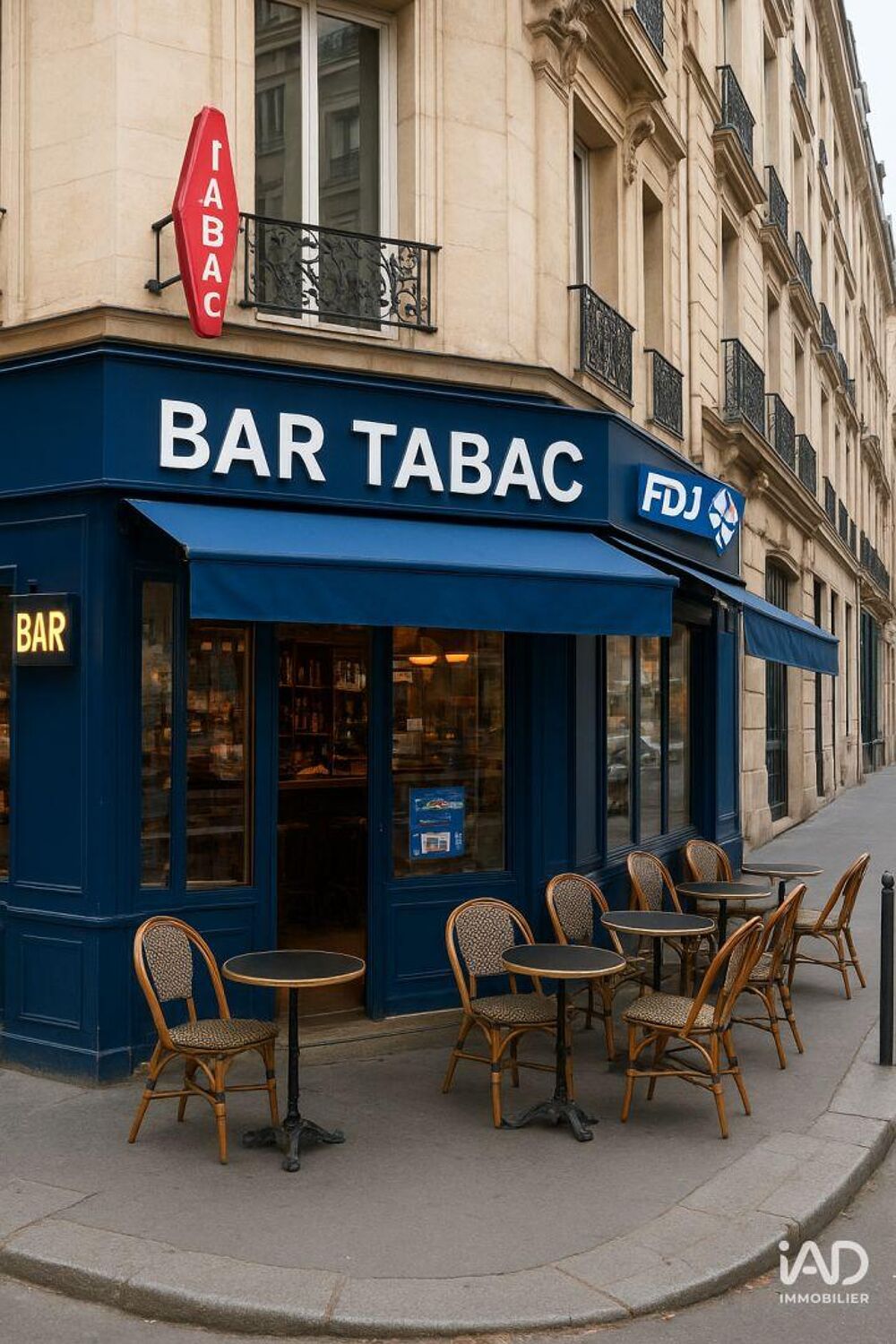   Vente Bar-tabac 95 m&sup2; 