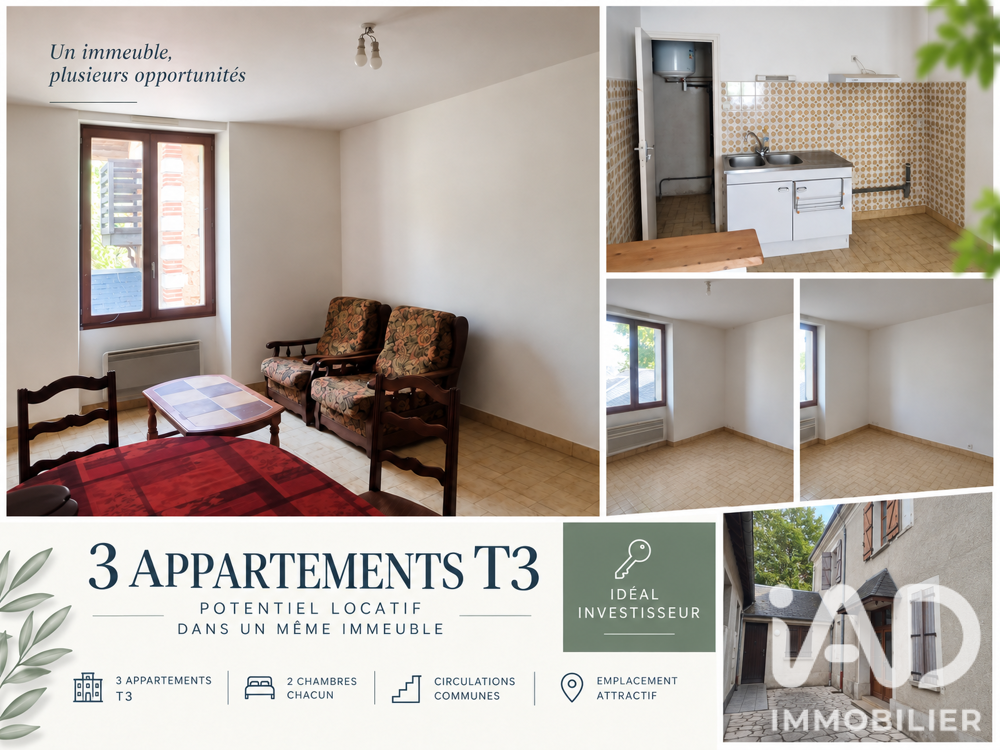 Vente Immeuble Vente Immeuble 388 m&sup2; Montval-sur-loir