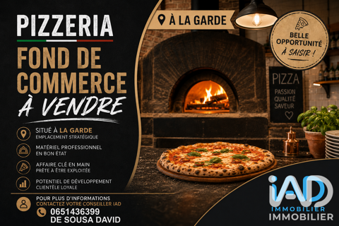 Vente Restaurant 60 m&sup2; 139000 83130 La garde