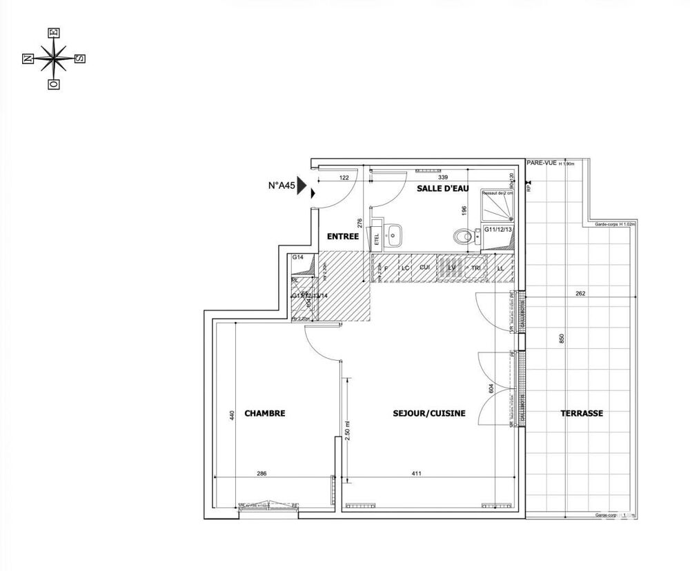 Location Appartement 2 pièces