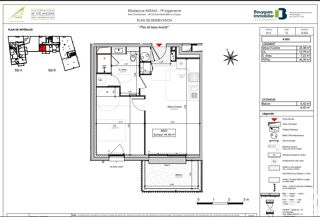  Appartement à vendre 2 pièces 44 m²