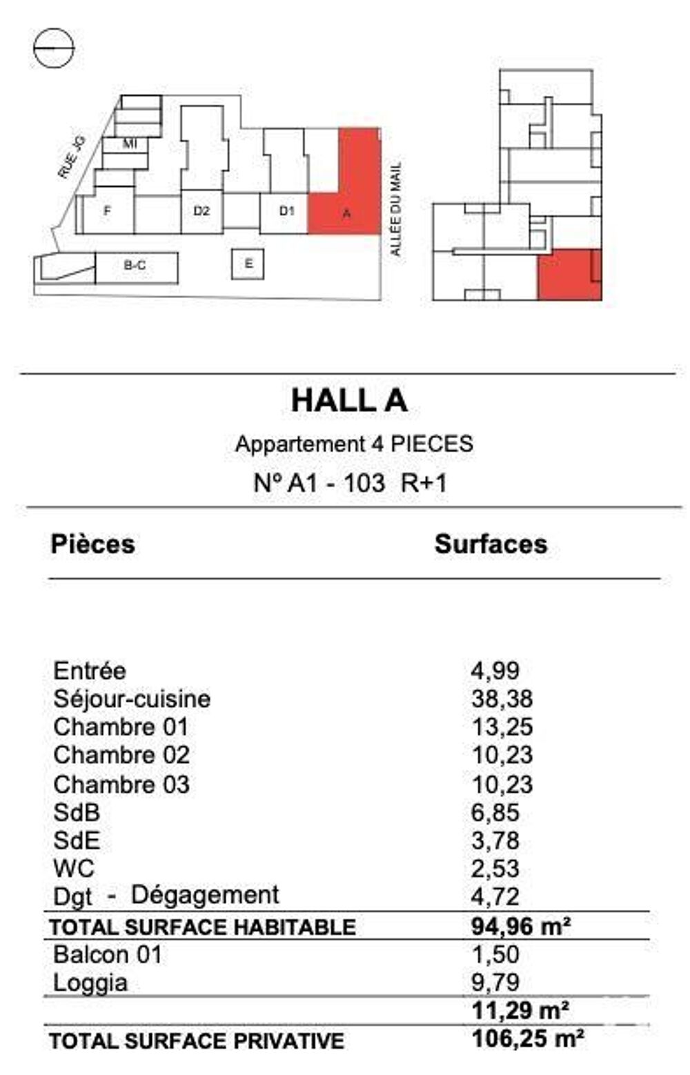 Vente Appartement Vente Appartement 4 pièces La rochelle