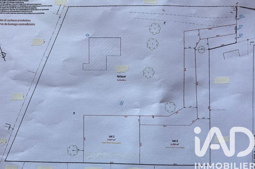 Vente Terrain Vente Terrain 1 730 m&sup2; Labarthe-sur-lèze