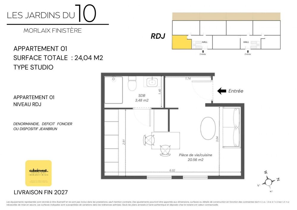 Vente Appartement 1 pièce