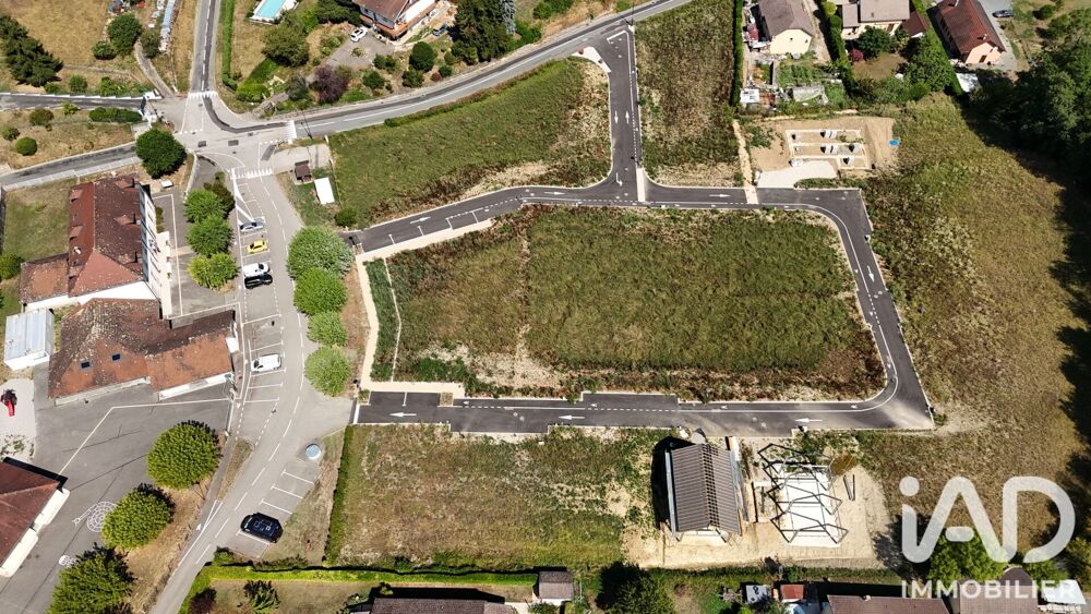 Vente Terrain Vente Terrain à bâtir 417 m&sup2; Cressin-rochefort