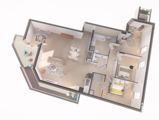  Appartement à vendre 4 pièces 101 m²