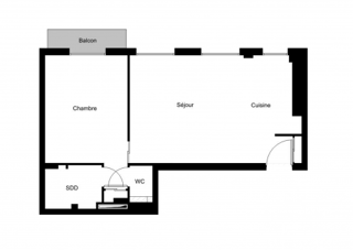 Appartement � vendre 2 pi�ces 40 m�