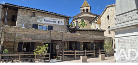 Vente Restaurant 113 m&sup2; 100000 07380 Meyras