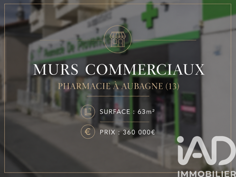 iad France - Laurent Cuenin vous propose: MURS COMMER... 360000 13400 Aubagne