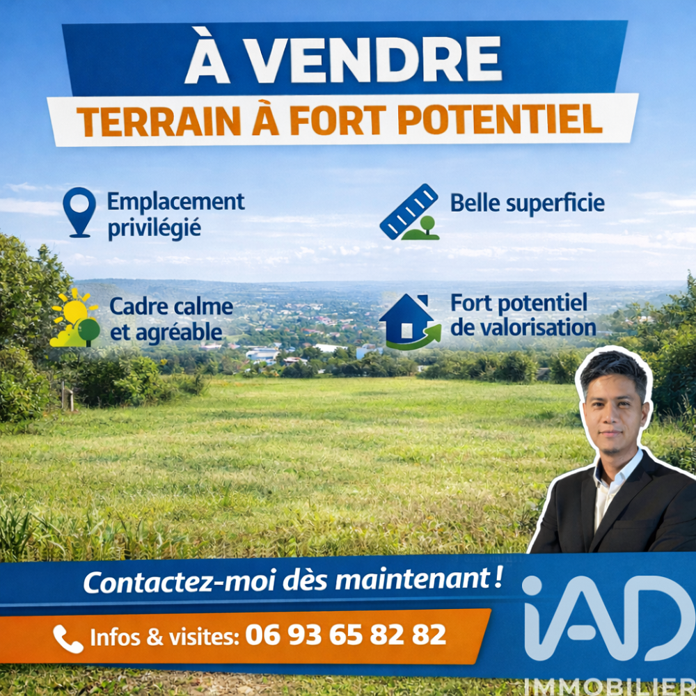 vente Terrain - 722 m² Saint-Paul (97460)