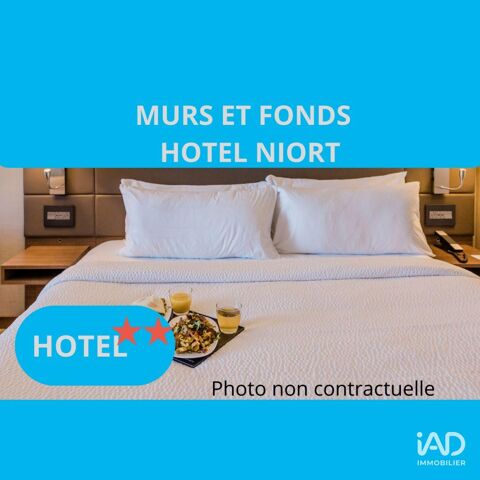 Vente H&ocirc;tel 2* 450 m&sup2; 850000 79000 Niort