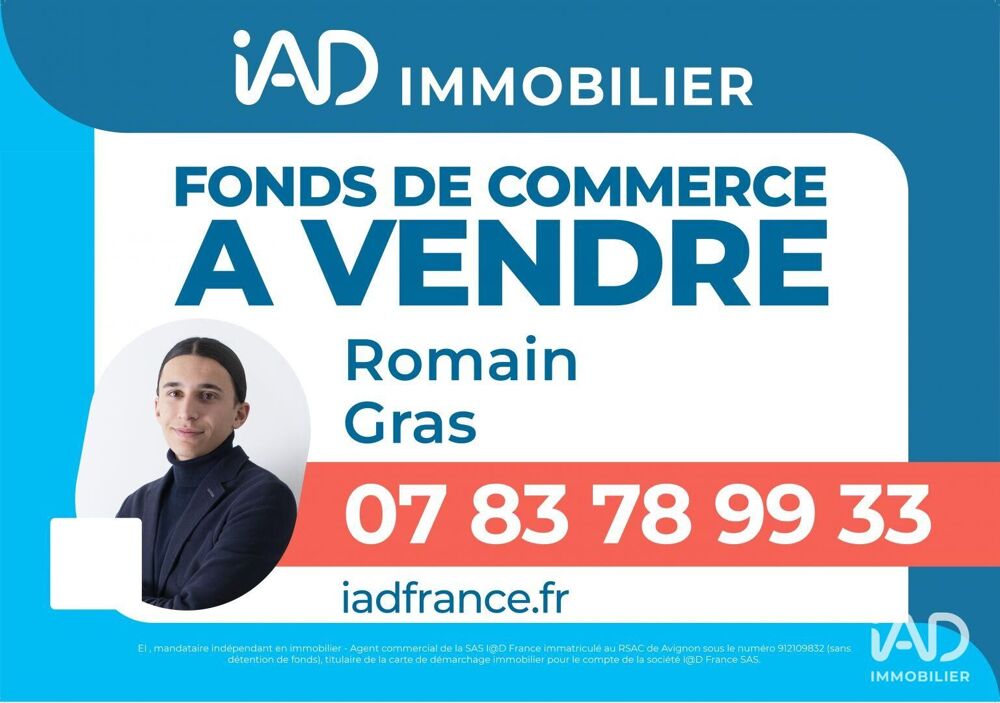   Vente Boulangerie 140 m&sup2; 
