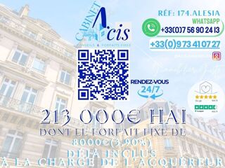  Appartement � vendre 1 pi�ce 19 m�