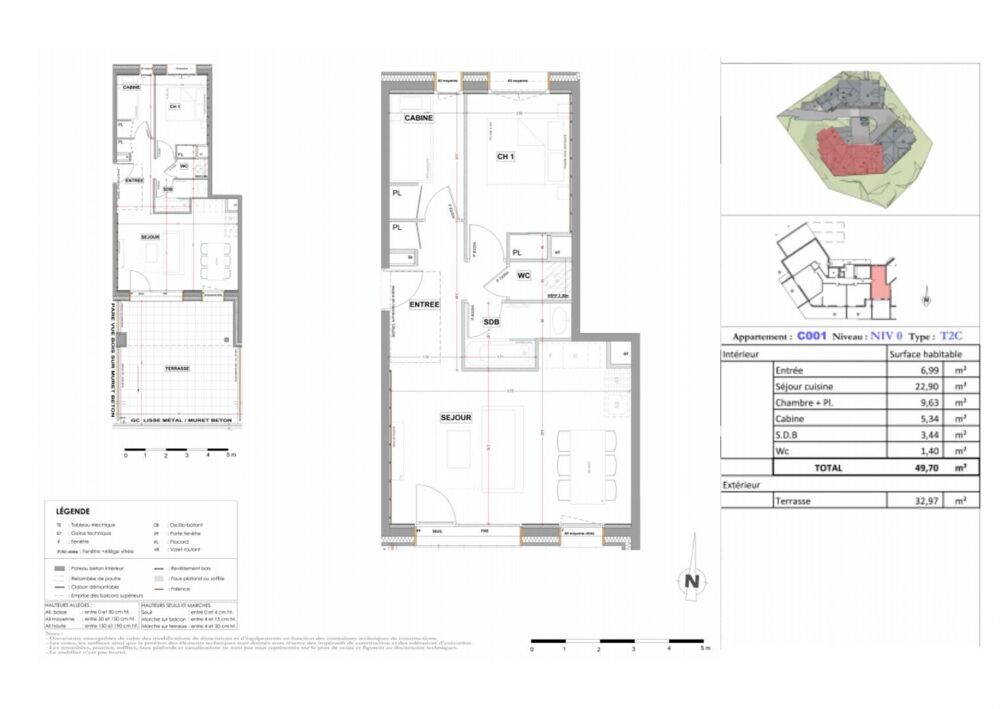 Vente Appartement 2 pièces