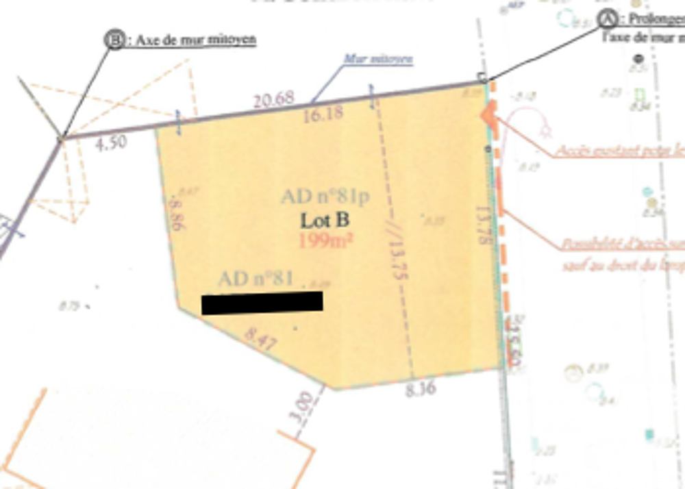 Vente Terrain Vente Terrain à bâtir 199 m&sup2; Challans