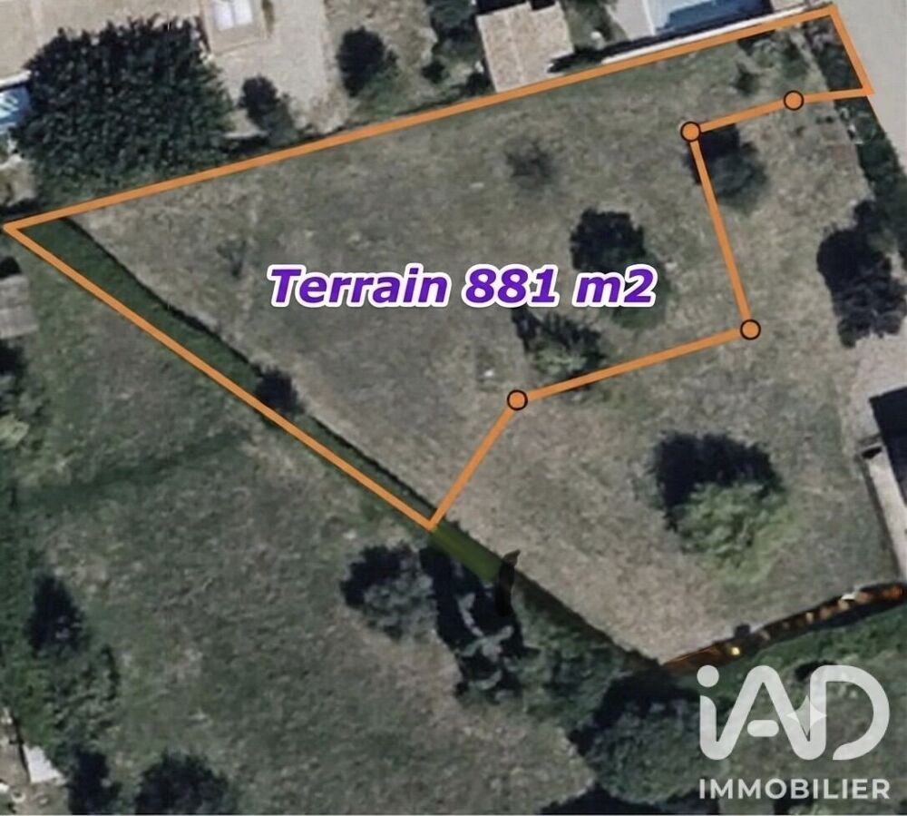 Vente Terrain Vente Terrain à bâtir 881 m&sup2; Alba-la-romaine