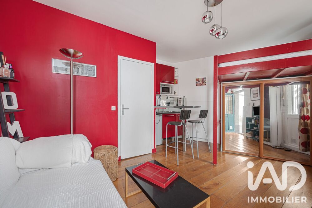 vente Appartement - 1 pièce(s) - 19 m² Paris 17