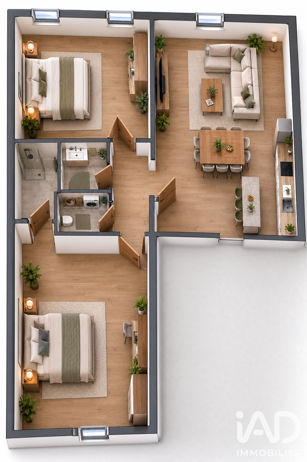 Vente Appartement 3 pièces