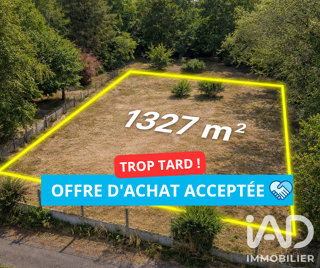  Terrain à vendre 1327 m²