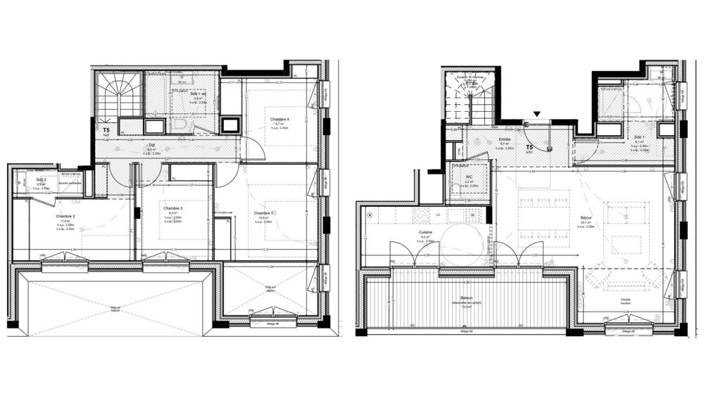Vente Duplex 5 pièces