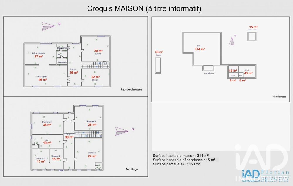 à vendre  Maison Saint-Julien-sur-Garonne (31220)