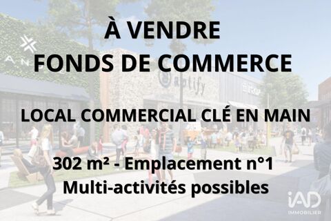 Vente Boutique/Local commercial 302 m&sup2; 416000 77410 Claye-souilly