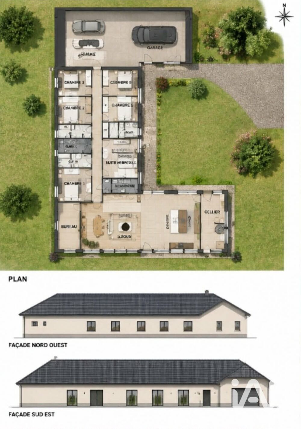 Vente Terrain Vente Terrain 1 100 m&sup2; Franqueville