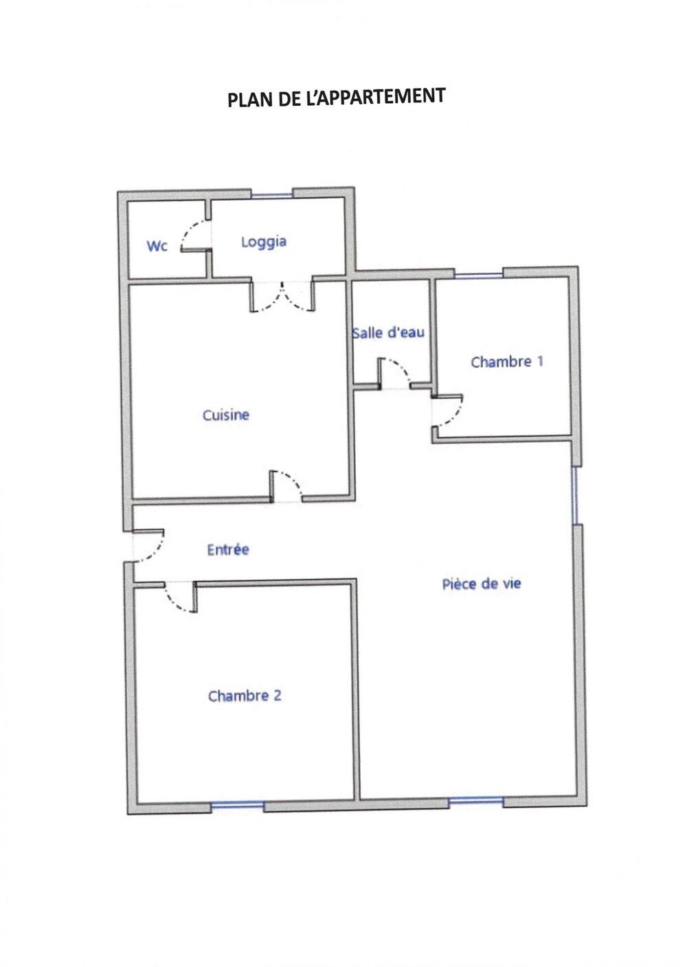 Vente Appartement 3 pièces