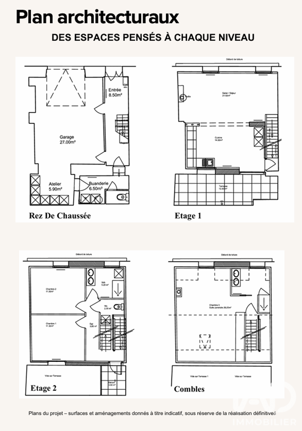 Vente Maison de ville 4 pièces