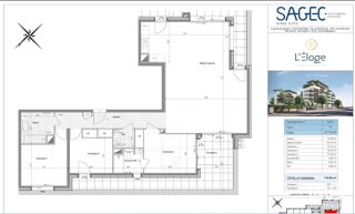  Appartement à vendre 4 pièces 110 m²