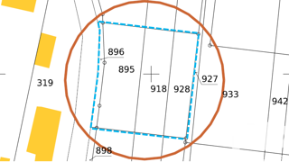  Terrain � vendre 1009 m�