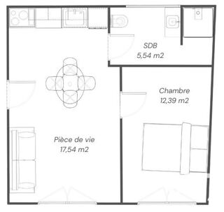  Appartement � vendre 2 pi�ces 35 m�