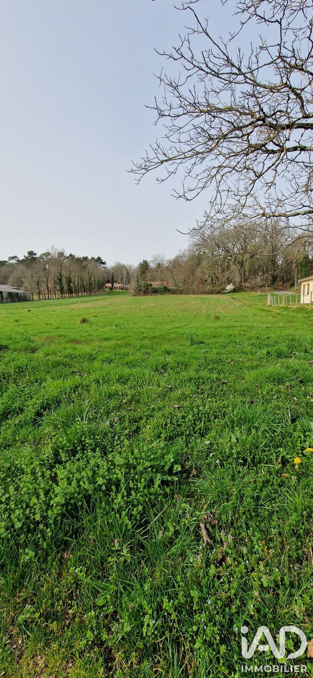 Vente Terrain Vente Terrain à bâtir 4 525 m&sup2; Beauronne
