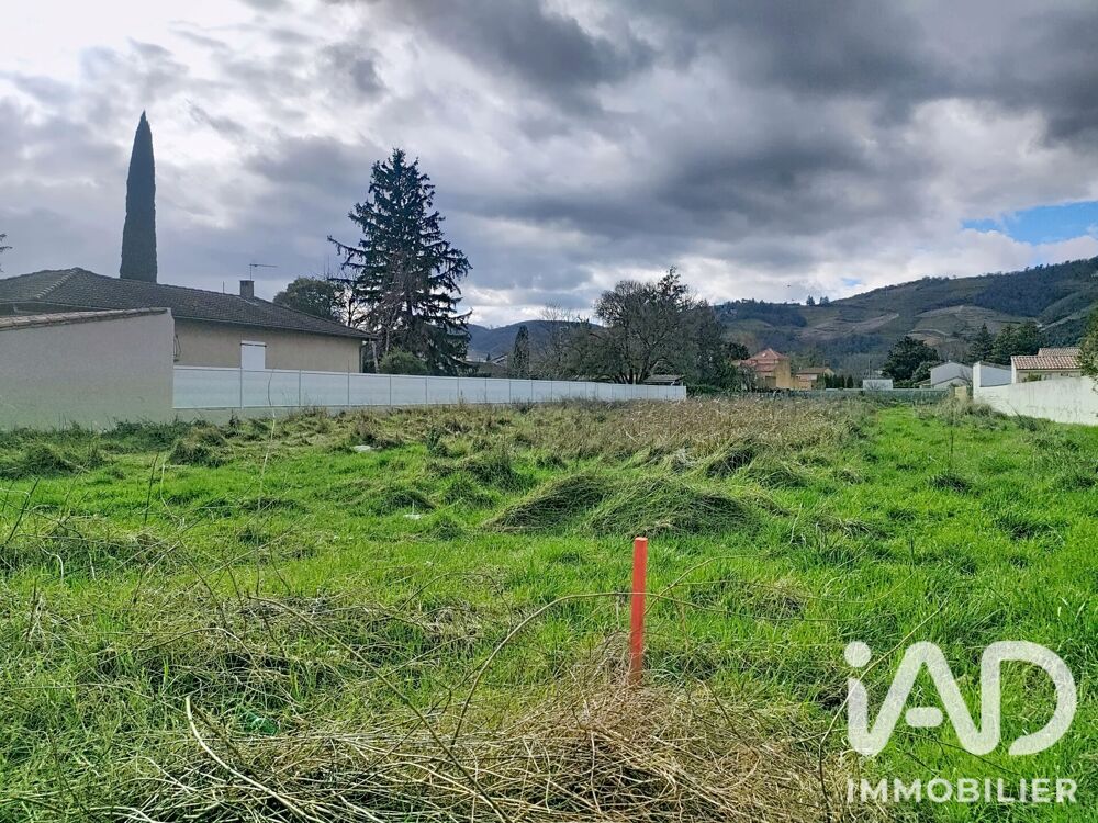 Vente Terrain Vente Terrain à bâtir 450 m&sup2; Tournon-sur-rhône
